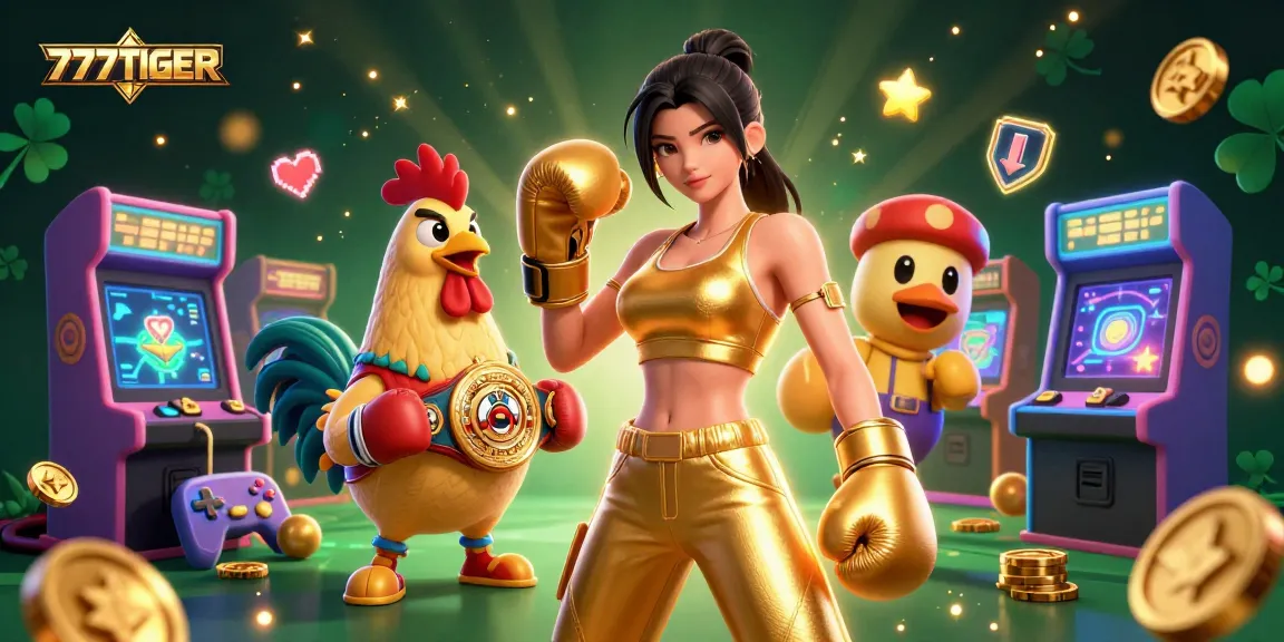Play exciting games at 777TIGER with dynamic scenes showcasing thrilling casino action.