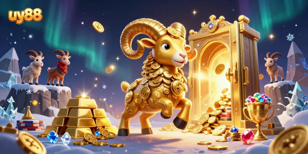 Engage with uy88's thrilling gaming experience featuring golden treasures and dynamic characters.