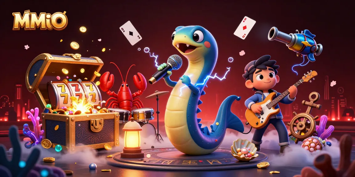 Win big at MMOO's epic underwater casino with vibrant characters and thrilling elements.