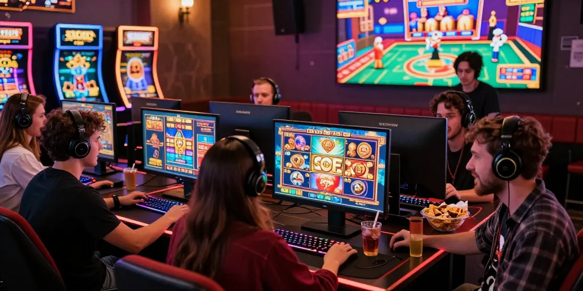 Exciting online gaming experience featuring engaging slot games and vibrant casino atmosphere.