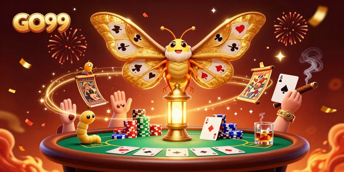 Experience the thrill of GO99 gaming with vibrant casino scenes and glamorous atmosphere.
