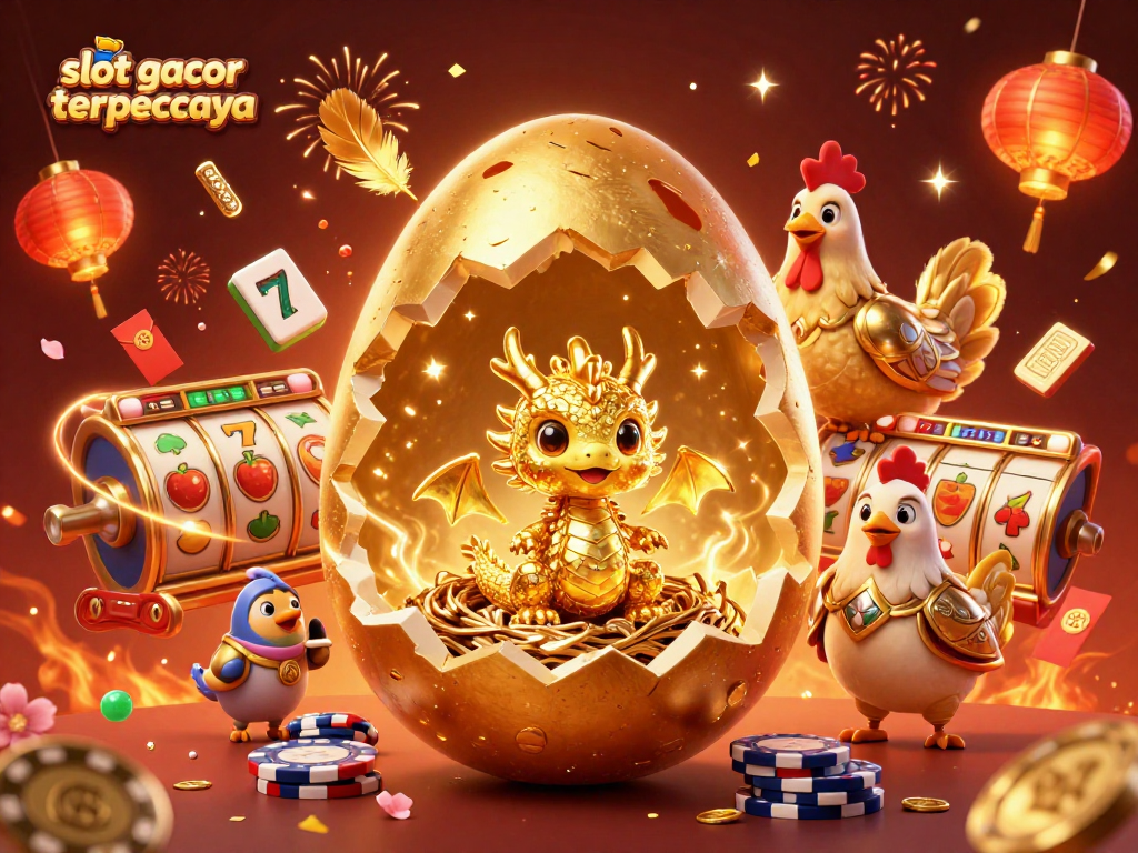 Permainan slot gacor terpercaya dengan simbol keberuntungan dan jackpot yang menggoda.