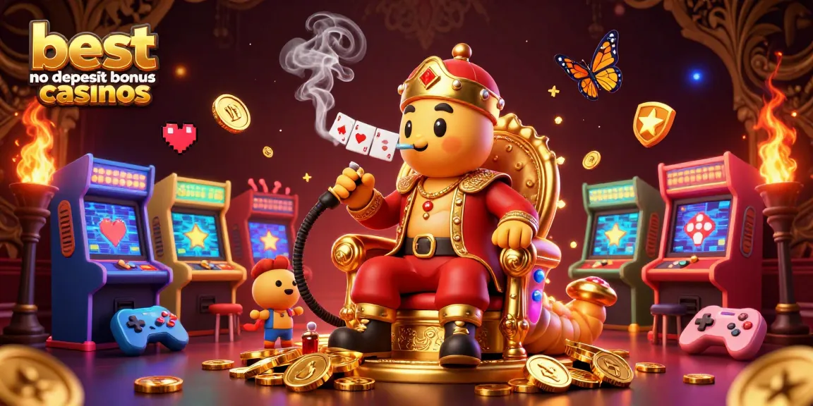 Discover top strategies at best no deposit bonus casinos with an engaging 3D cinematic scene.