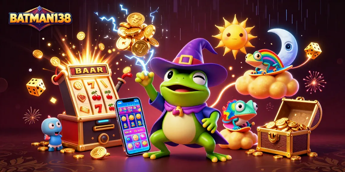 Slot online BATMAN138 yang menarik dengan karakter unik dan jackpot menggiurkan.