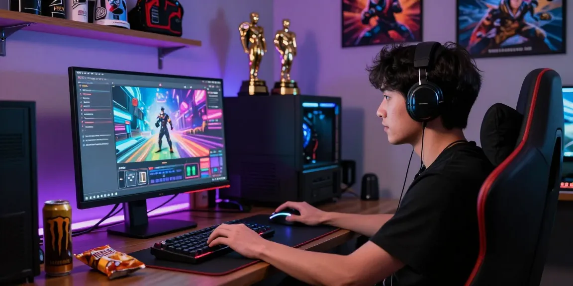 B52 club online gaming experience with engaged gamer in a vibrant digital environment.