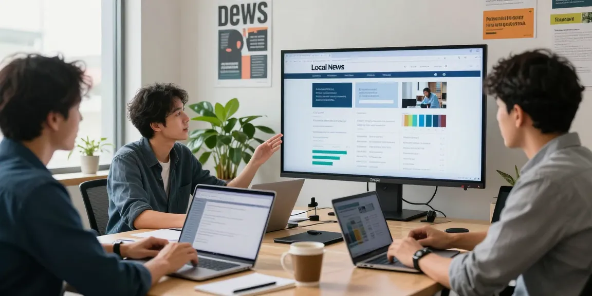 Pengguna Leci123 Login dalam rapat tim di kantor dengan data analitik.