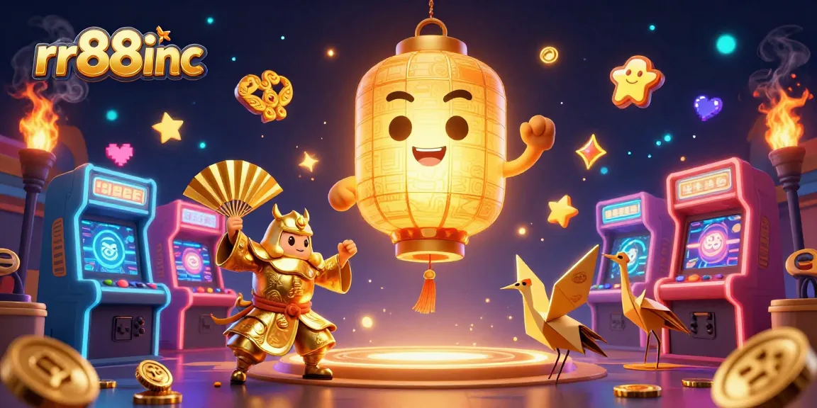 Win big with exciting games at rr88inc featuring vibrant casino elements and characters.