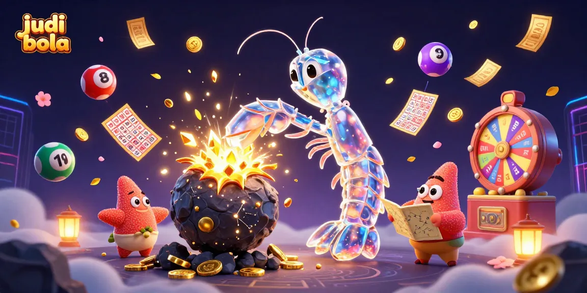 Engage in judi bola action with vibrant 3D characters and dynamic gambling elements.