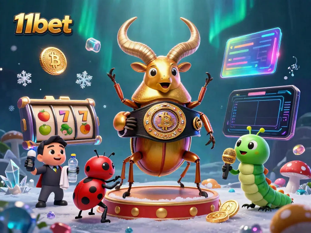 Engage in exciting slots at 11bet with vibrant jackpot elements and dynamic 3D characters.
