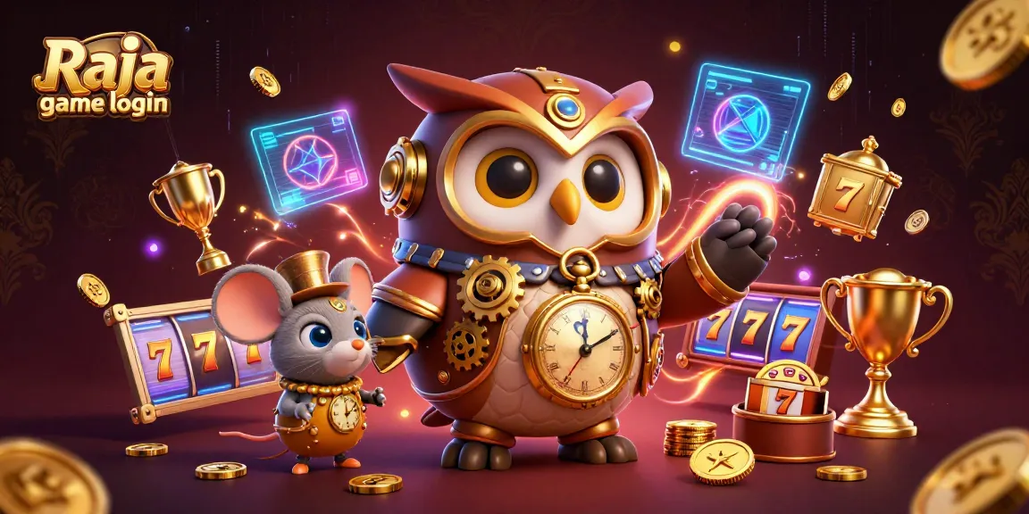 Join the action with Raja game login for an immersive casino experience featuring vibrant game elements.