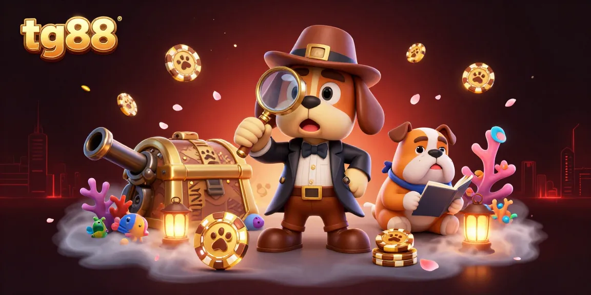 Engage in thrilling Bắn cá Long Vương action with tg88's dynamic casino games, featuring colorful illustrations.