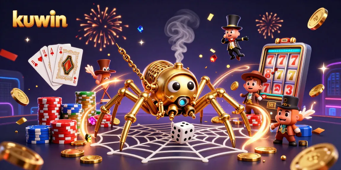 kuwin enhances your betting experience with golden webs of chance and winning strategies.
