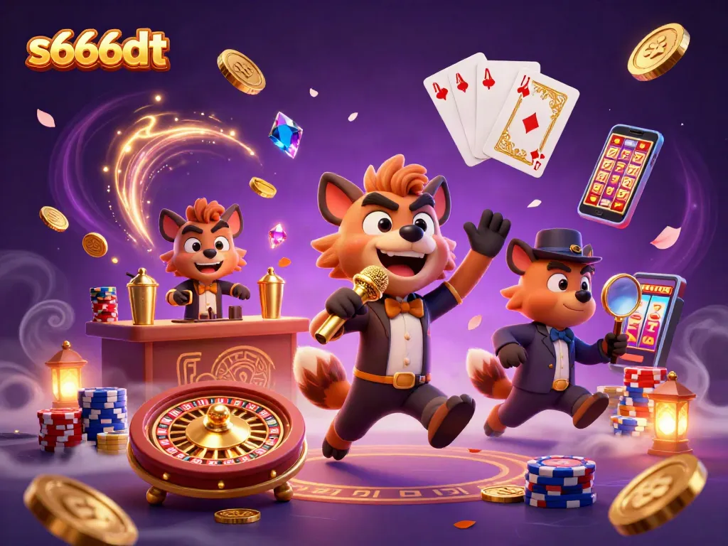 Engage in fun at the s666dt comedy casino showcasing lively hyenas with games and excitement.
