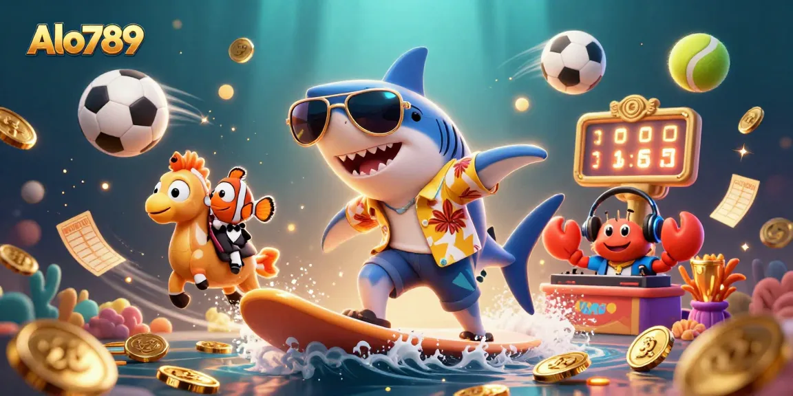 Experience thrilling cockfighting action with Alo789 in a visually rich 3D scene showcasing lively characters.