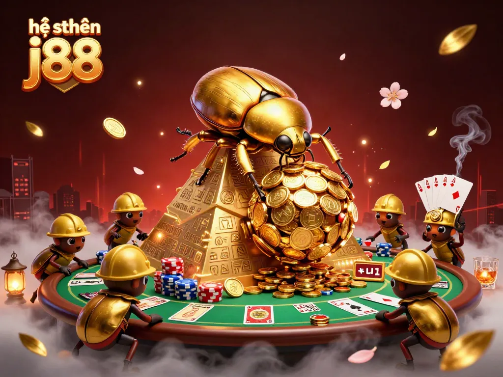 Engage in thrilling gameplay with the hệ thống j88, featuring unique casino elements in 3D