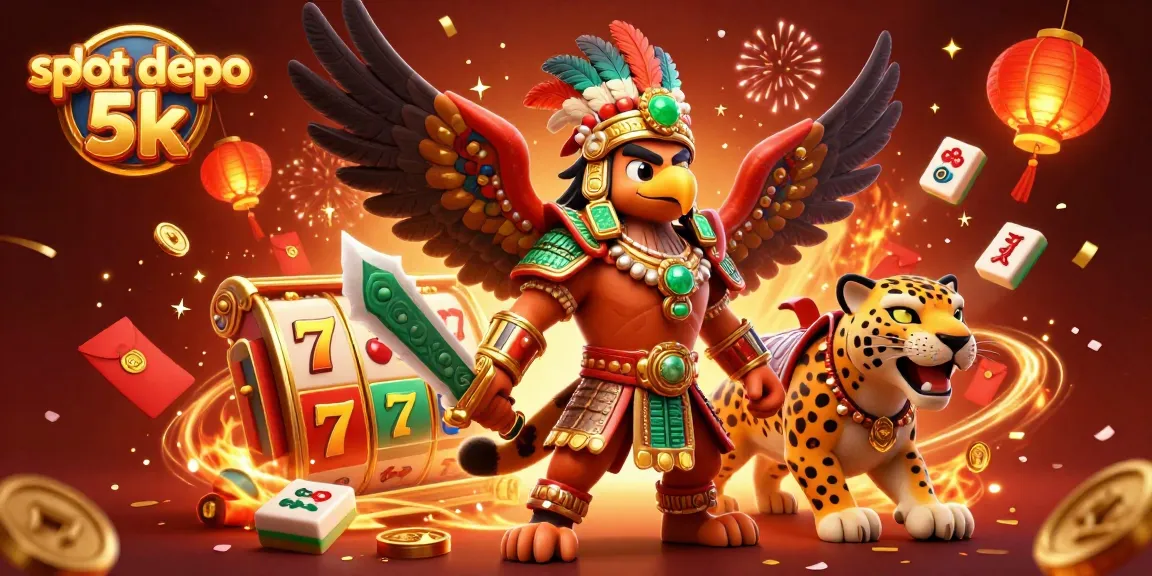 Play thrilling slot reels and enjoy vibrant confetti in slot depo 5k adventure.