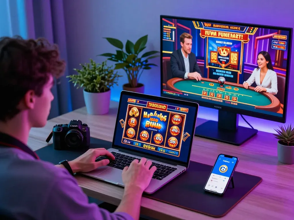 Experience the thrill of 789club gaming with vibrant graphics and live interactions in a modern setting.