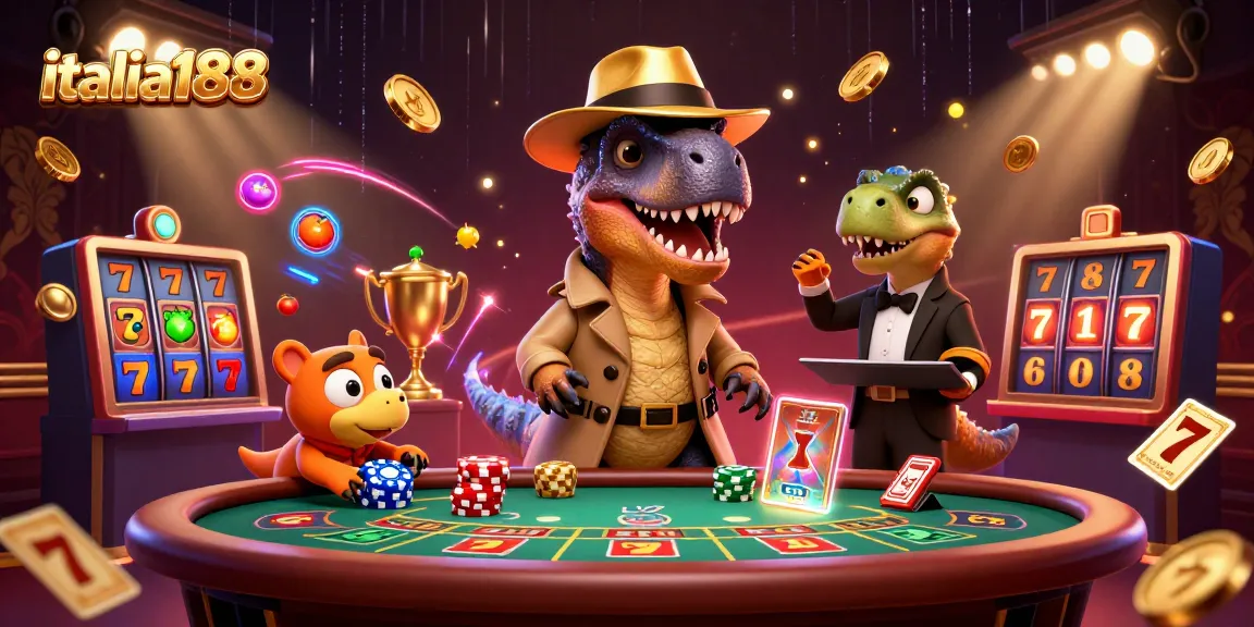 italia188 menawarkan pengalaman bermain blackjack dengan karakter unik di kasino digital.