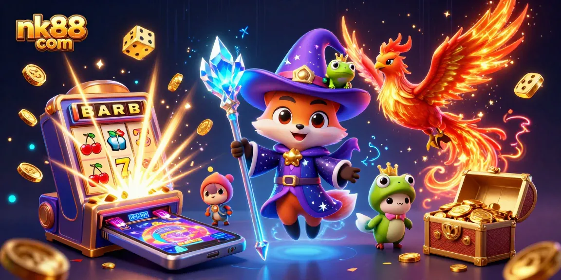 Join the vibrant action of nk88 com's gaming world with thrilling jackpots and magical characters!