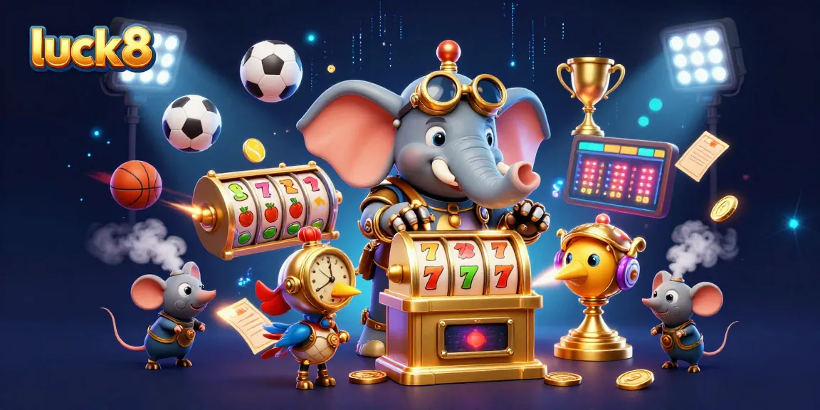 Engage in thrilling moments at luck8 with dynamic slot machines and vibrant sports action