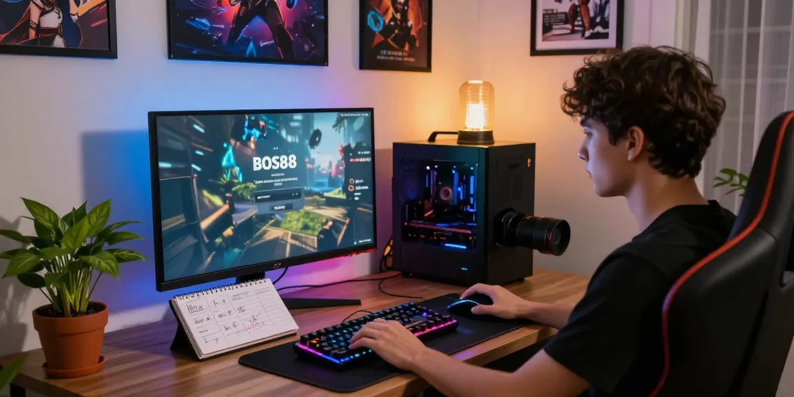Login ke BOS88 dengan pengaturan gaming yang nyaman dan menarik.