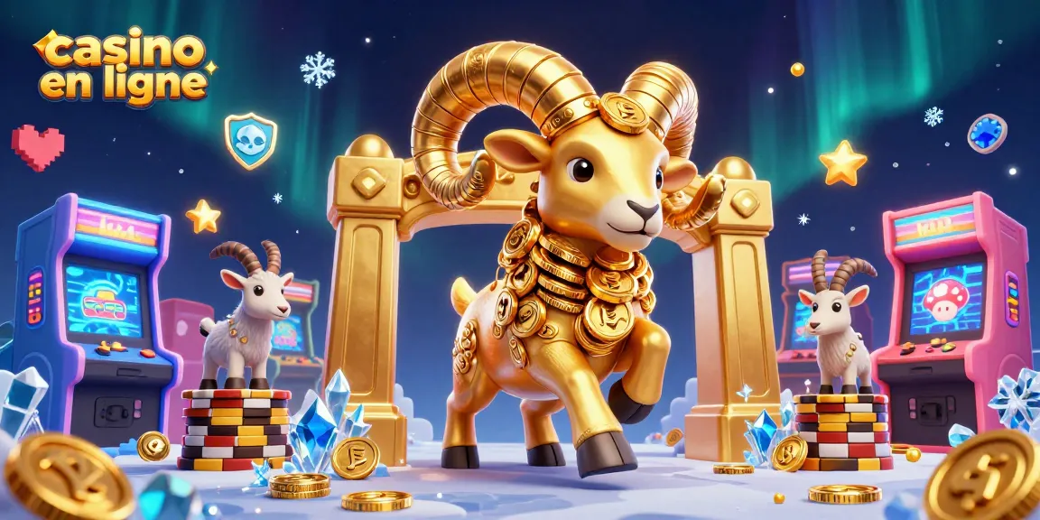 Visez le jackpot dans le casino en ligne avec ce visuel dynamique de jeux et personnages.