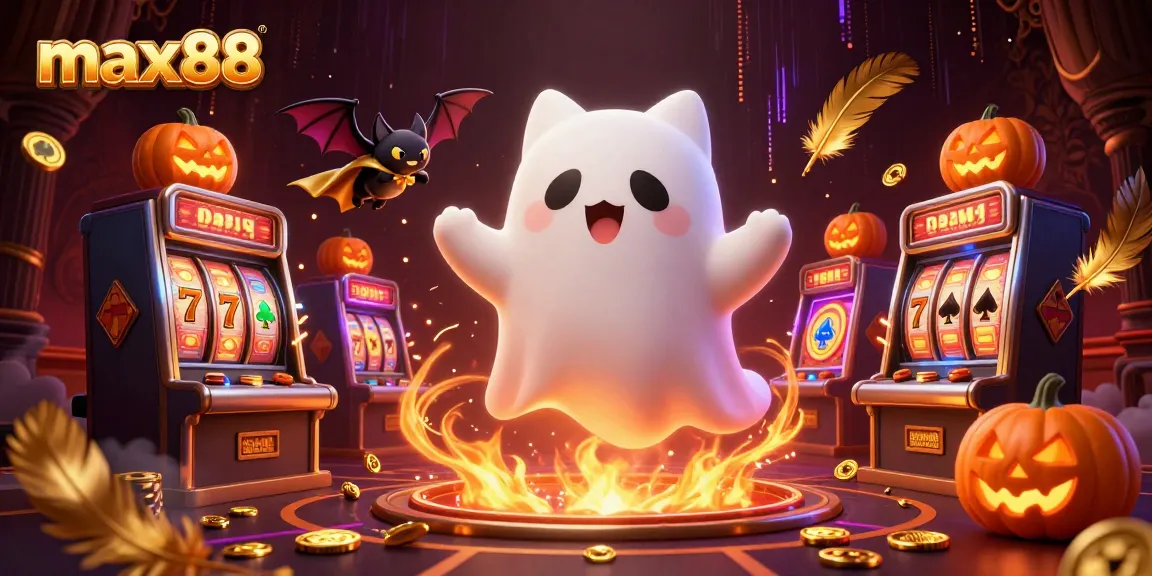 Experience the excitement of max88 with jackpots and thrilling slot games amidst animated characters.