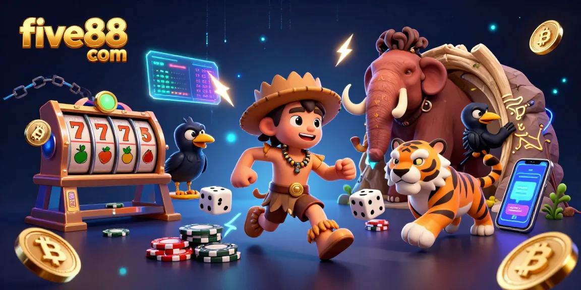 Engage with five88 com for thrilling prehistoric casino adventures featuring unique characters.