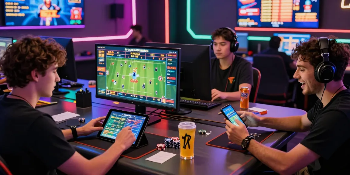 Engaged players on HM88 enjoying live casino games and sports betting in a vibrant online gaming environment.