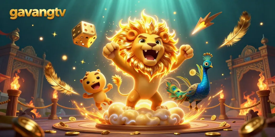 Experience thrilling gameplay at gavangtv, where golden dice and dynamic characters enhance your betting excitement.