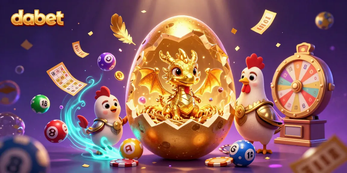 Engage with dabet's thrilling casino adventure featuring a golden dragon amidst vibrant gaming elements.
