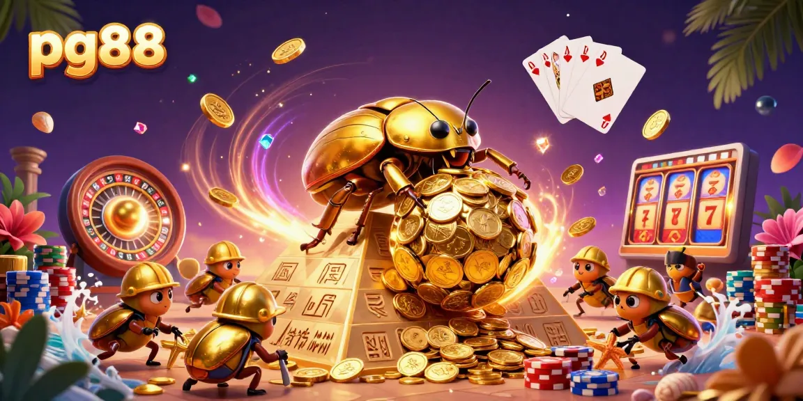 Engage with pg88's exciting casino world, featuring treasures and dynamic gaming elements.