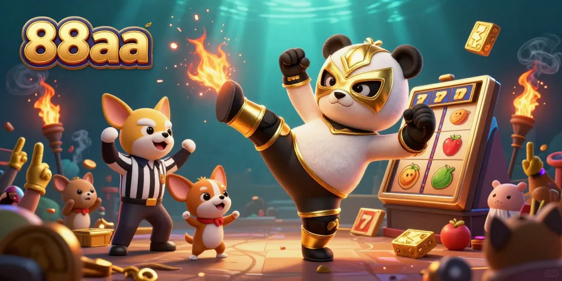 Win big playing 88aa slots while enjoying the thrilling action of cute cartoon animals.