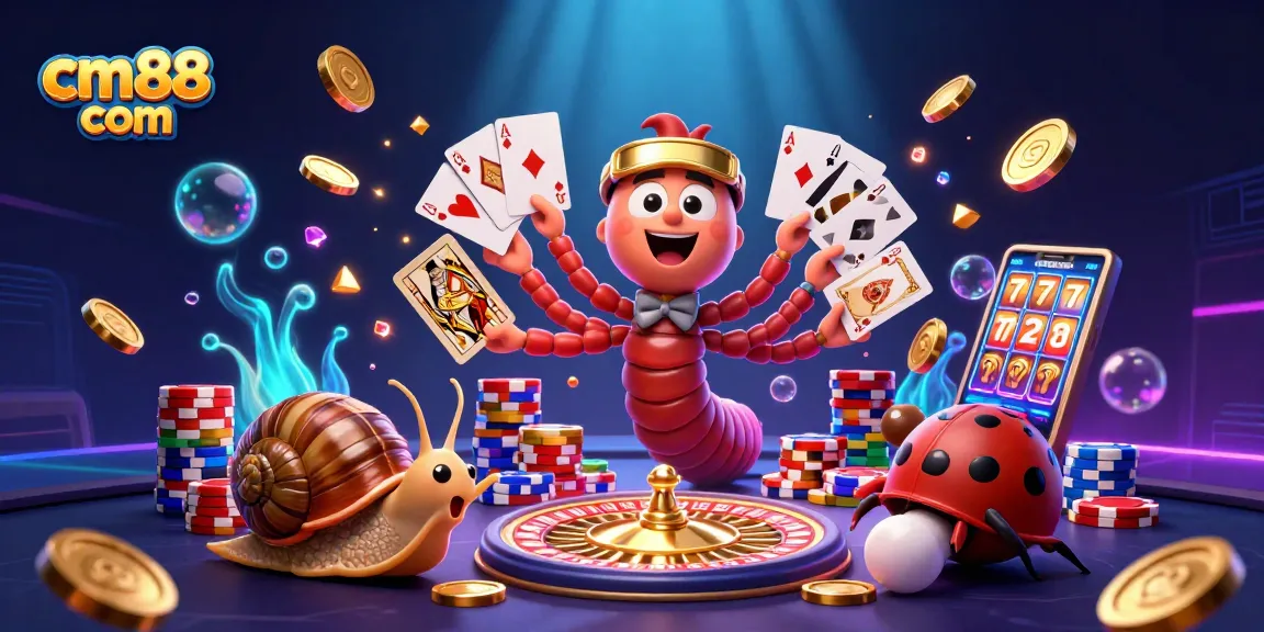 Engage with cm88 com gaming excitement through dynamic dealer avatars and vibrant casino elements.