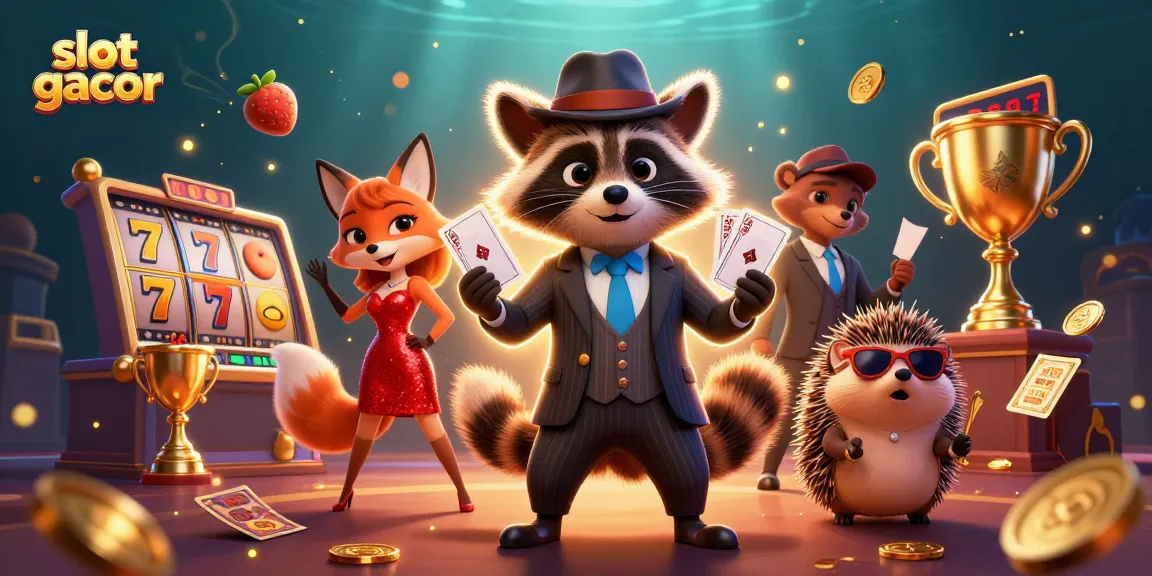 Menangkan slot gacor di kasino online dengan karakter kartun 3D dan elemen permainan yang dinamis.