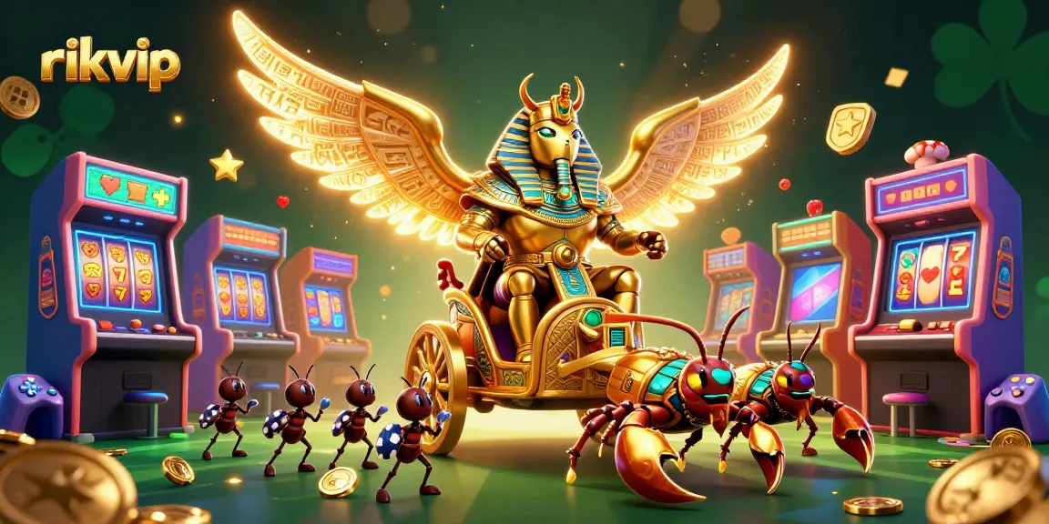 Experience thrilling gameplay at rikvip with vibrant casino elements and captivating characters.