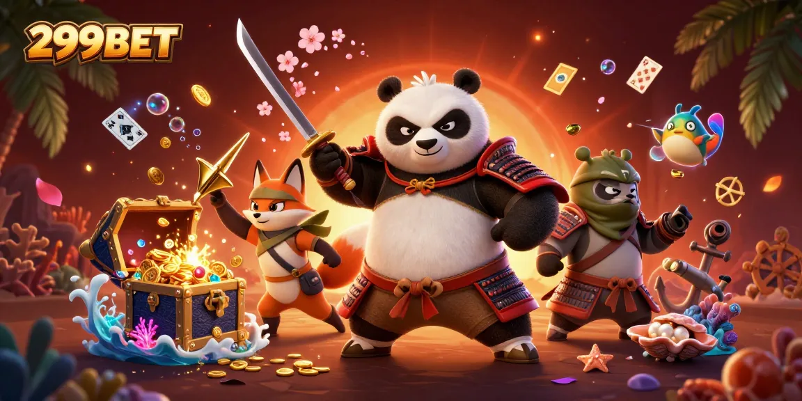 Experience the excitement of 299BET with immersive gaming, vibrant visuals, and dynamic characters!
