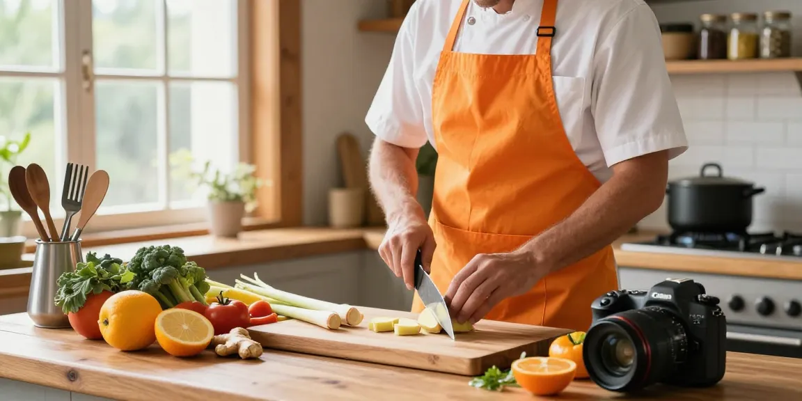 Healthy meal preparation in a bright kitchen featuring fresh ginger, lemongrass, and vibrant ingredients showcasing สล็อตเว็บตรง benefits for a nutritious diet.