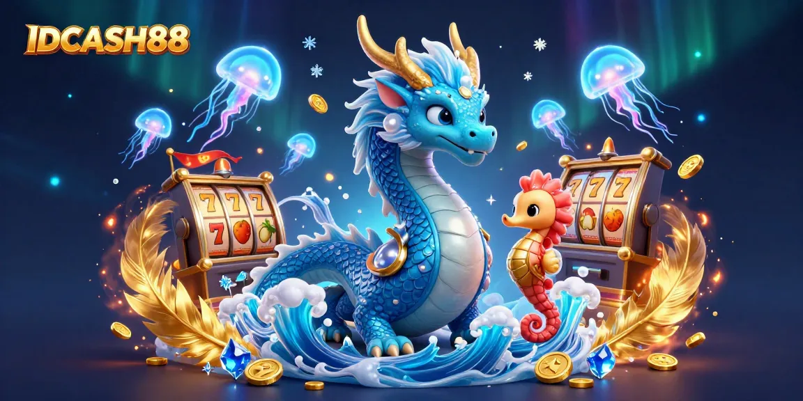 Experience thrilling gaming action at IDCASH88 with vibrant slots and dynamic characters.